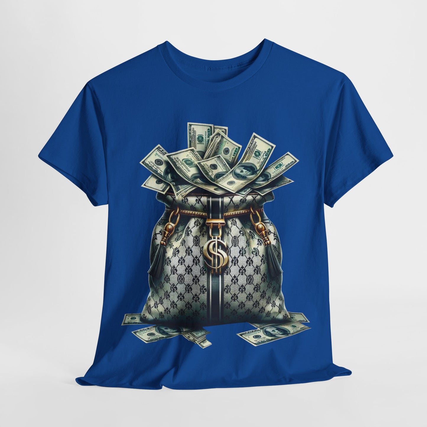 Hustler Money Bag #1 Unisex Heavy Cotton Tee - 312tshirts 2