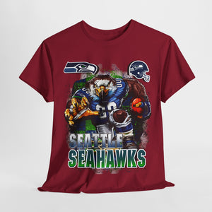 NFL Mascot Seattle Unisex Heavy Cotton Tee