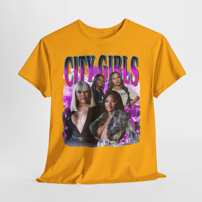 City Girls 2 Hip-Hop Unisex Heavy Cotton Tee - 312tshirts 2