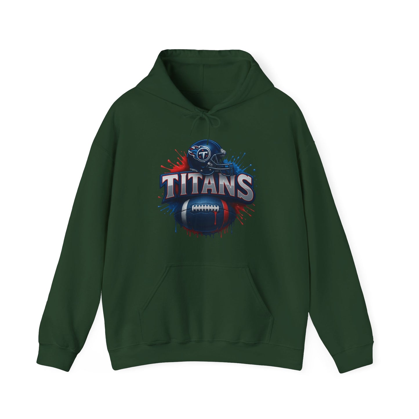 Sports Titans Football Logo #2 Unisex Heavy Sweatshirt Hoodie