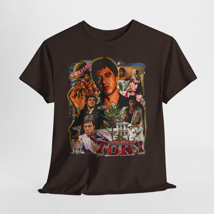 Scarface (Tony Montana) #3 Unisex Heavy Cotton Tee - 312tshirts 2