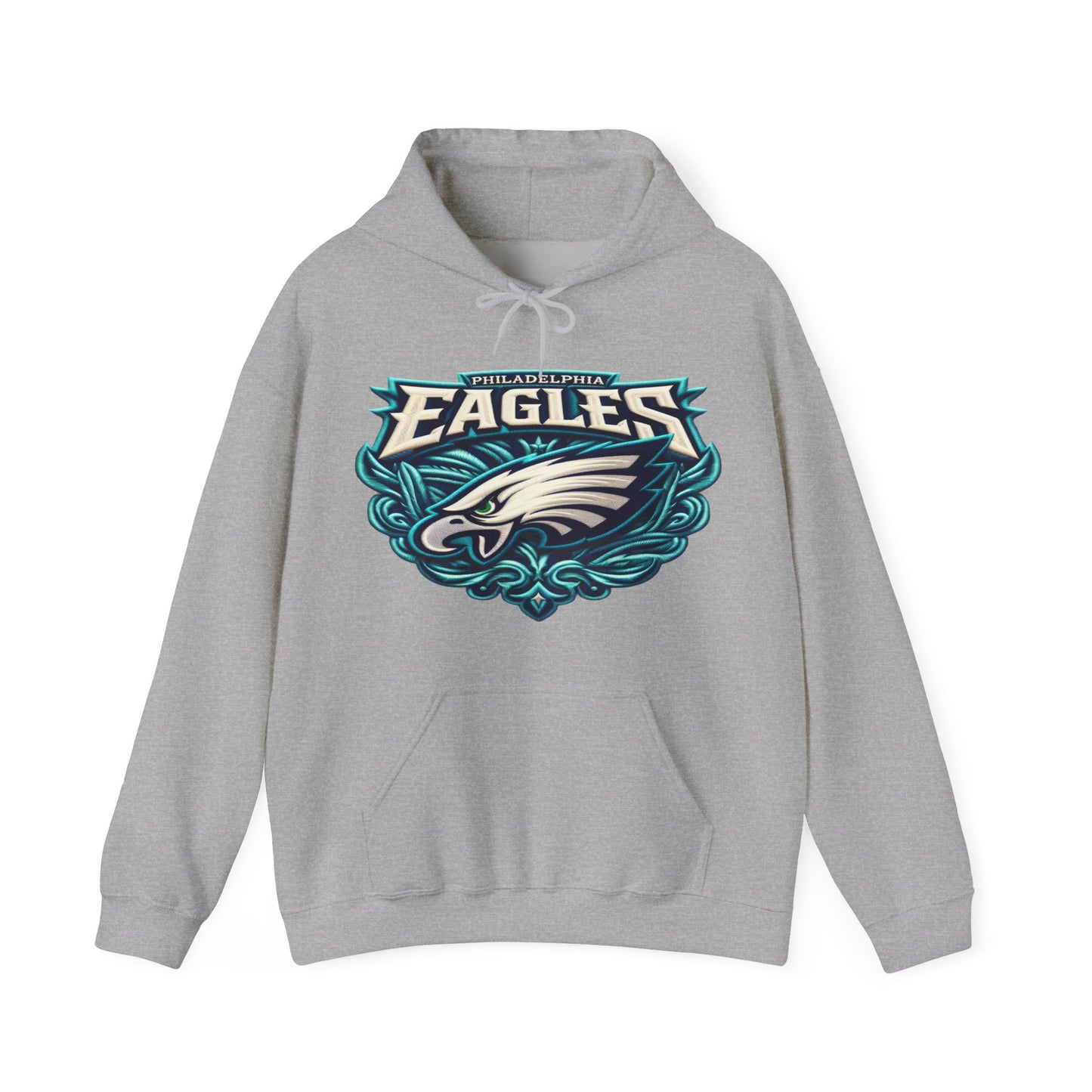 Sports Eagles Football Logo #1 Unisex Heavy Sweatshirt Hoodie