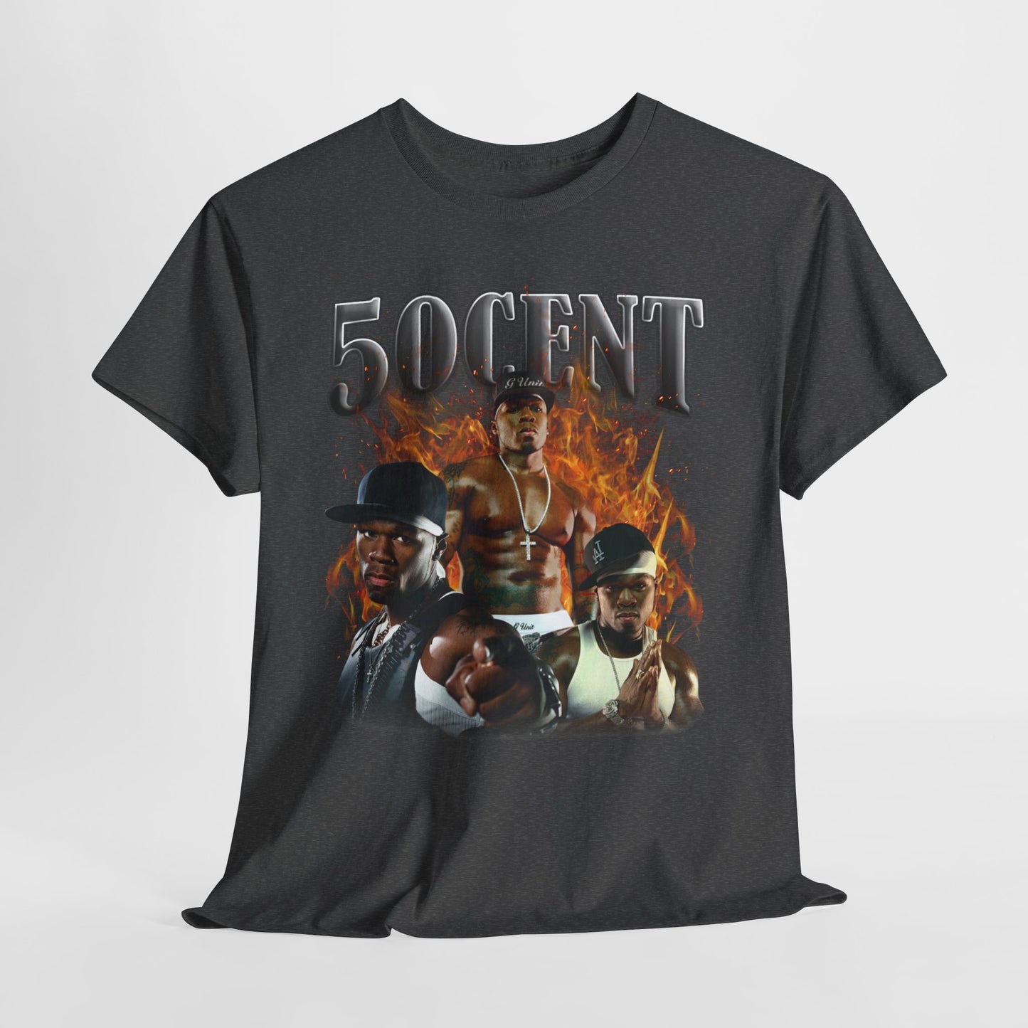 50 Cent 1 Hip-Hop Unisex Heavy Cotton Tee - 312tshirts 2