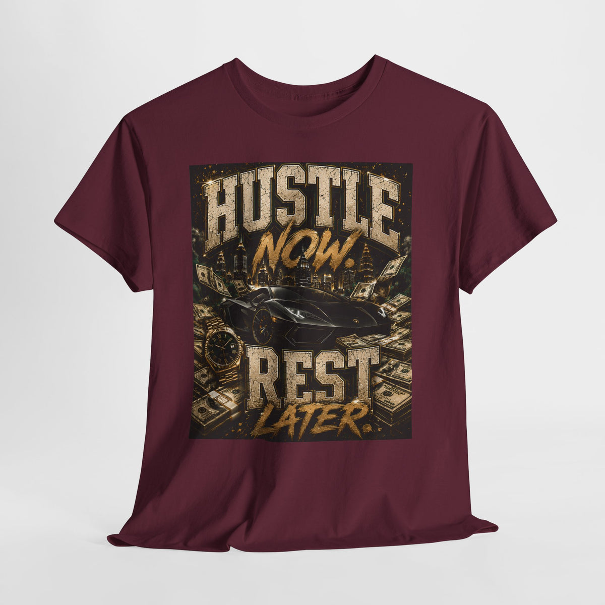 Hustle Now #1 Unisex Heavy Cotton Tee