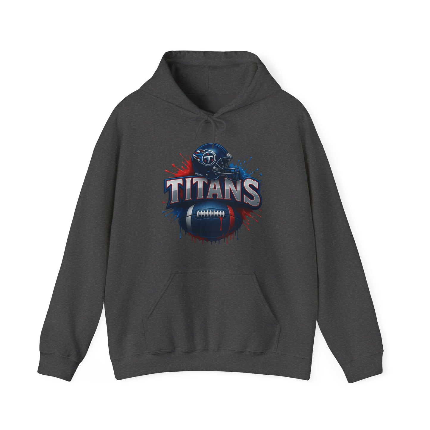 Sports Titans Football Logo #2 Unisex Heavy Sweatshirt Hoodie