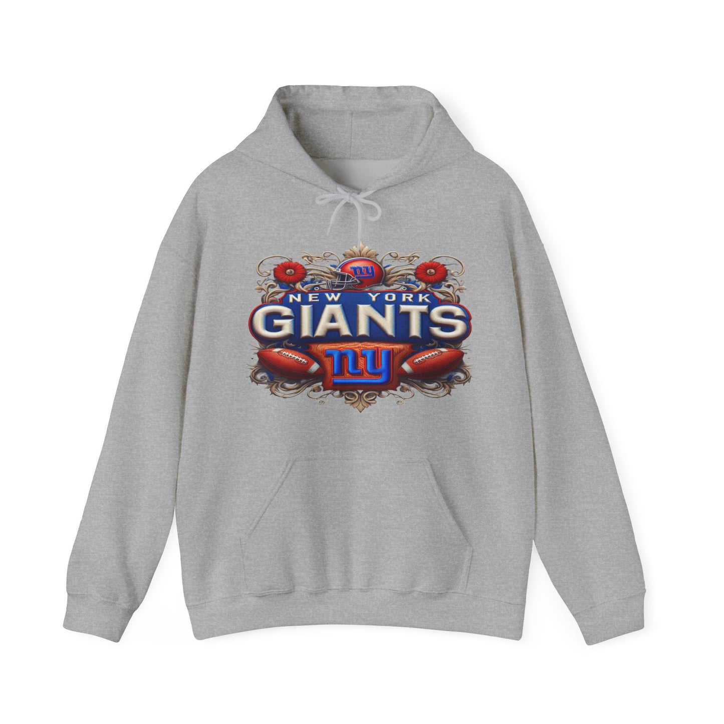 Sports Giants Football Logo #1 Unisex Heavy Sweatshirt Hoodie
