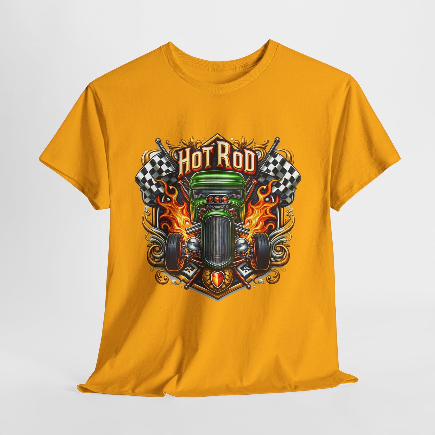 Hot Rod #4 Unisex Heavy Cotton Tee - 312tshirts 2