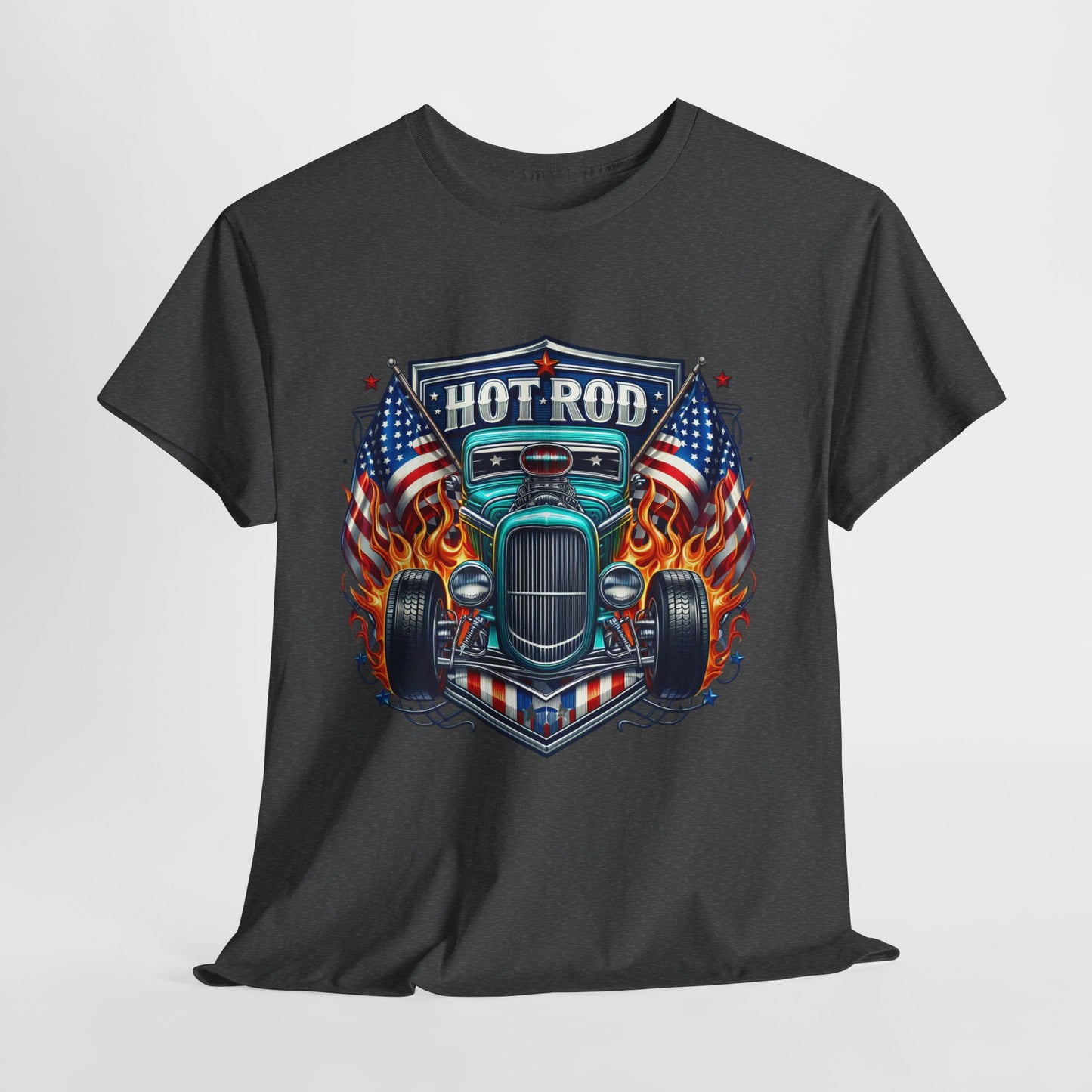 Hot Rod #1 Unisex Heavy Cotton Tee - 312tshirts 2