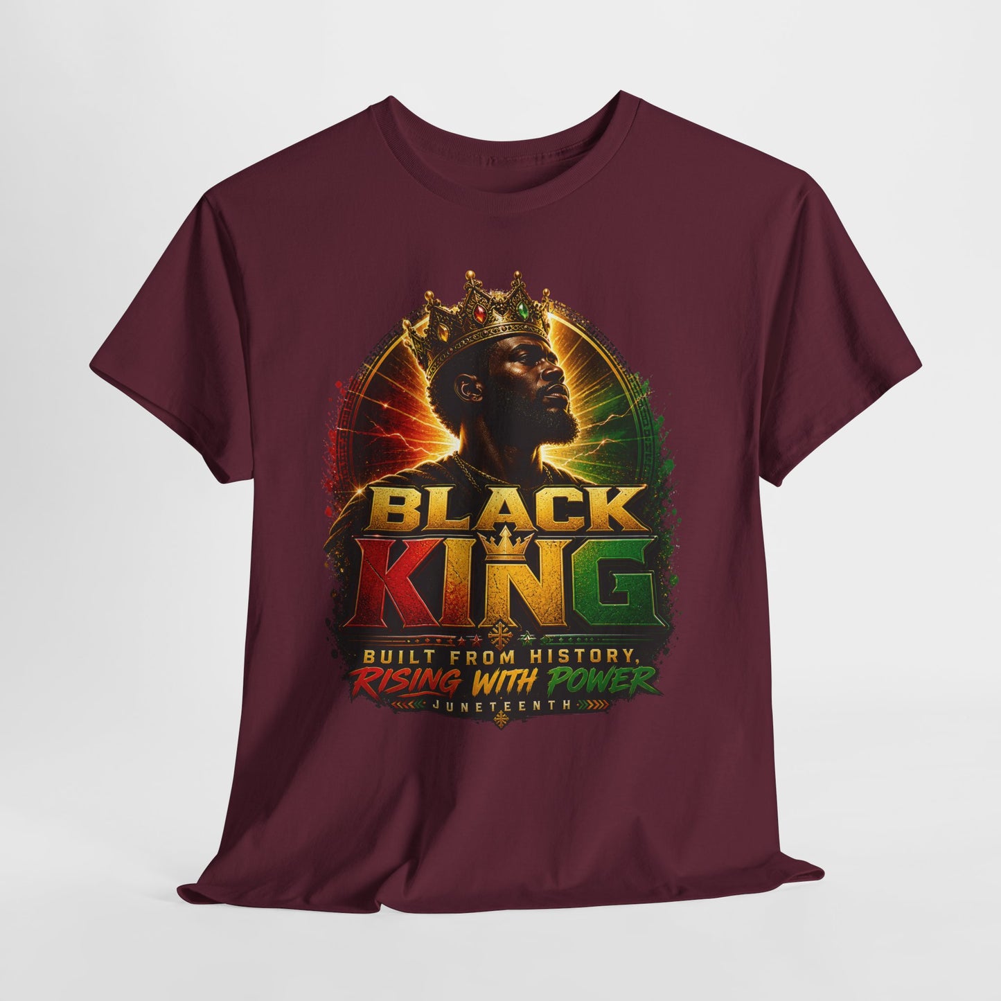 Juneteenth Black King #1 Unisex Heavy Cotton Tee