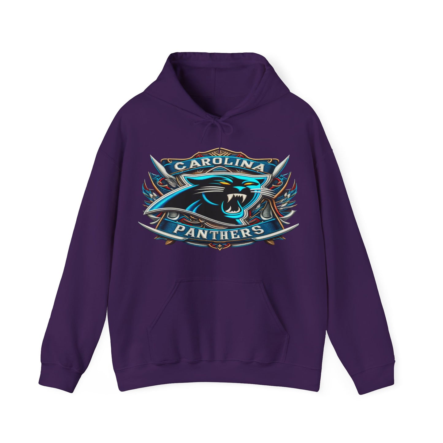 Sports Panthers Football Logo #1 Unisex Heavy Sweatshirt Hoodie