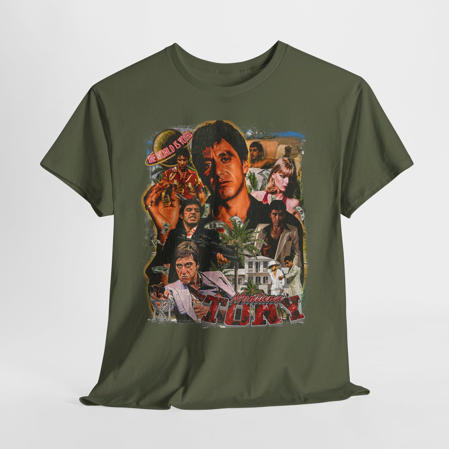Scarface (Tony Montana) #3 Unisex Heavy Cotton Tee