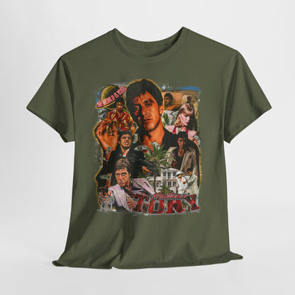 Scarface (Tony Montana) #3 Unisex Heavy Cotton Tee - 312tshirts 2
