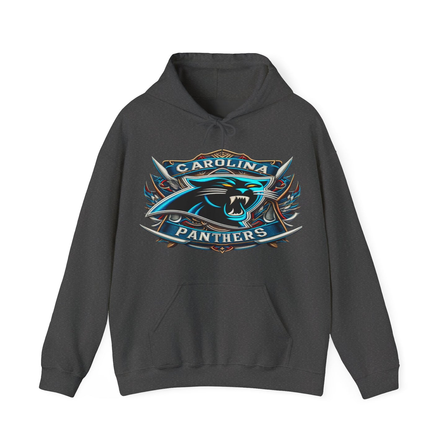 Sports Panthers Football Logo #1 Unisex Heavy Sweatshirt Hoodie