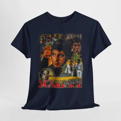 Scarface (Tony Montana) #4 Unisex Heavy Cotton Tee - 312tshirts 2