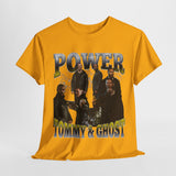 Power,Tommy & Ghost Unisex Heavy Cotton Tee