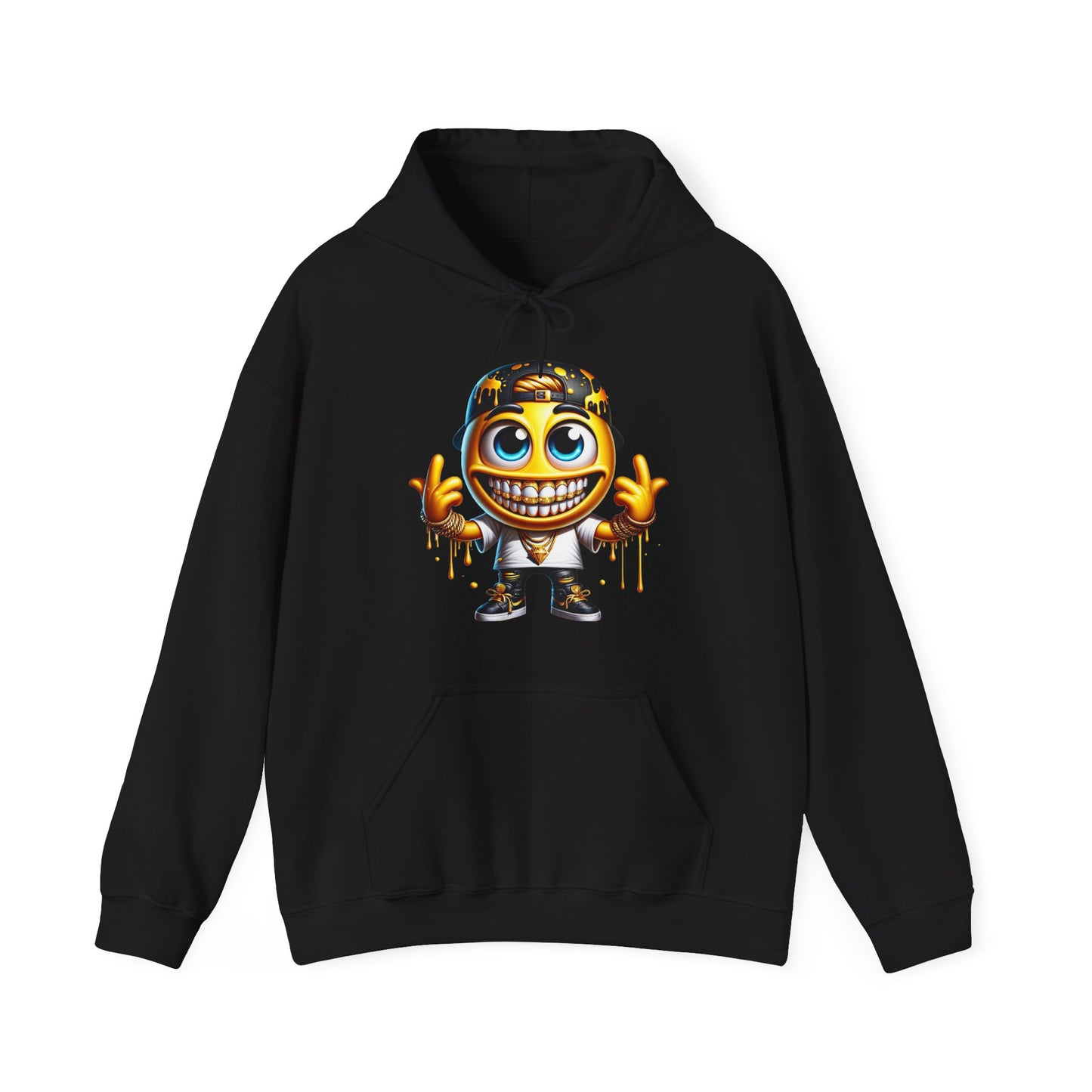 Gold Emoji #8 Unisex Heavy Sweatshirt Hoodie