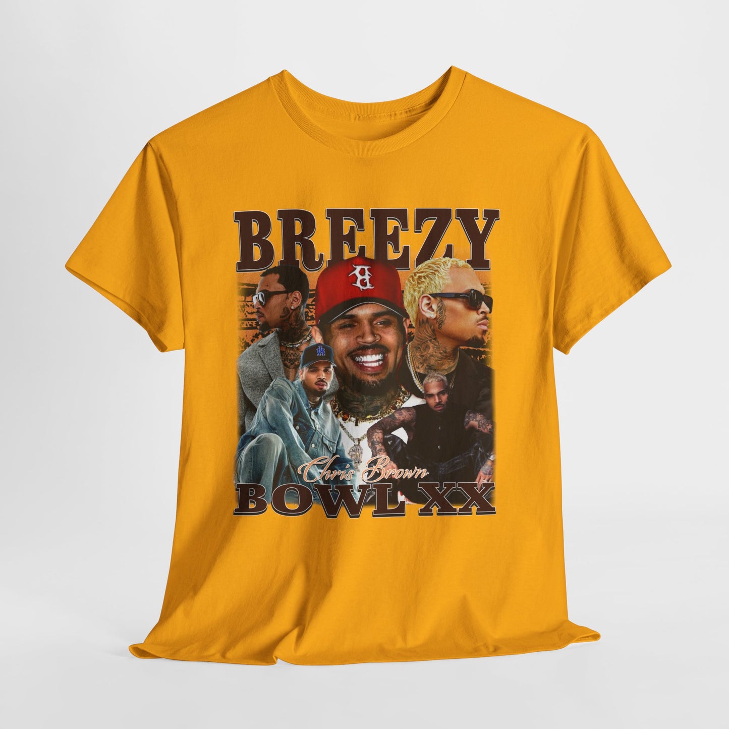 C Brown Breezy Bowl XX #2 Unisex Heavy Cotton Tee