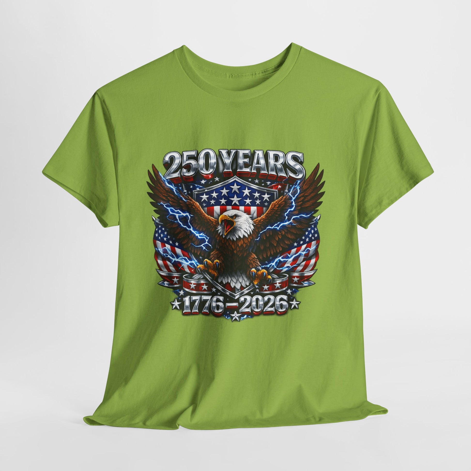 250 Years America #16 Unisex Heavy Cotton Tee - 312tshirts 2