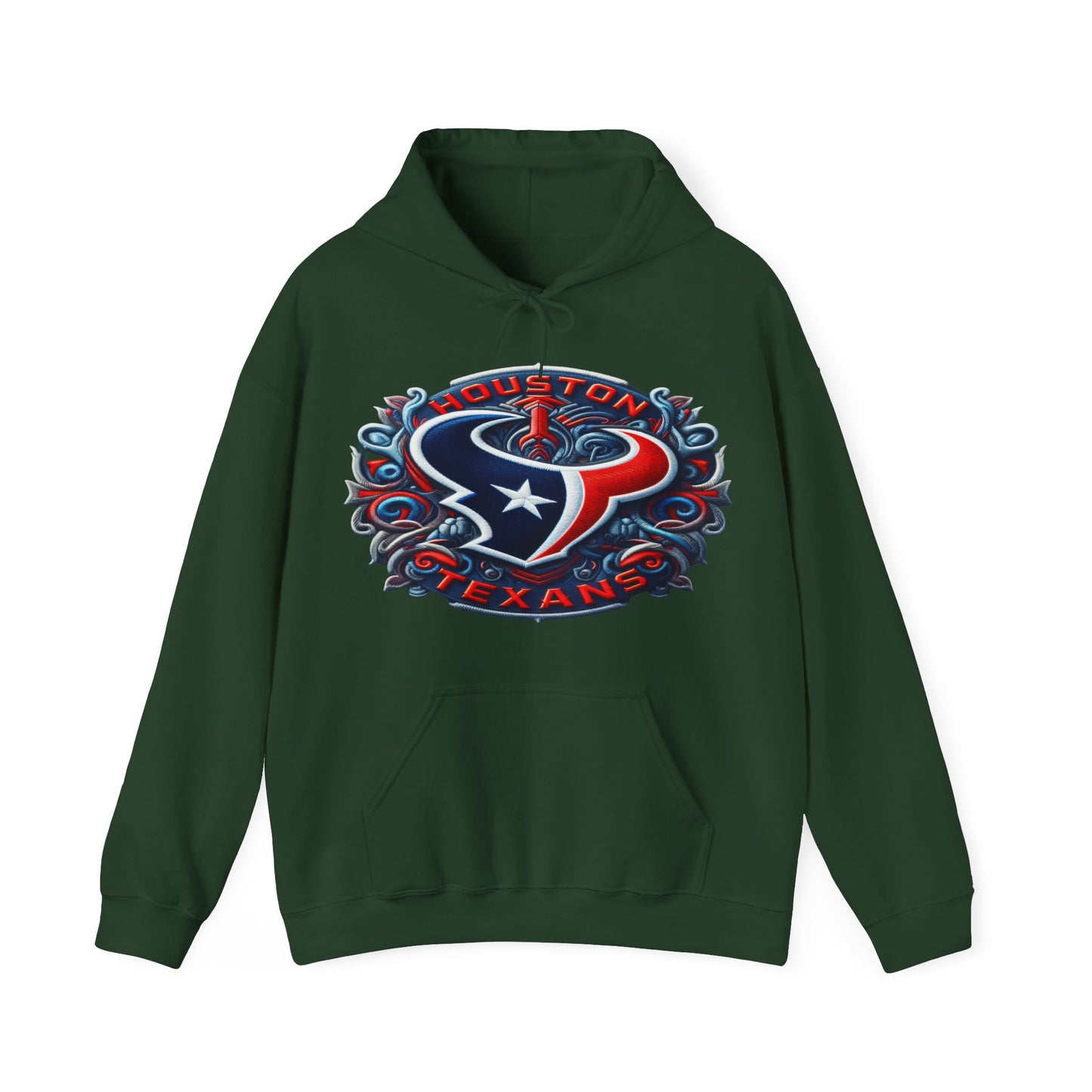 Sports Texans Football Logo #1 Unisex Heavy Sweatshirt Hoodie