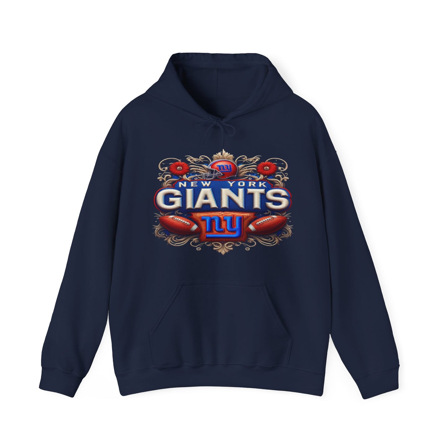 Sports Giants Football Logo #1 Unisex Heavy Sweatshirt Hoodie