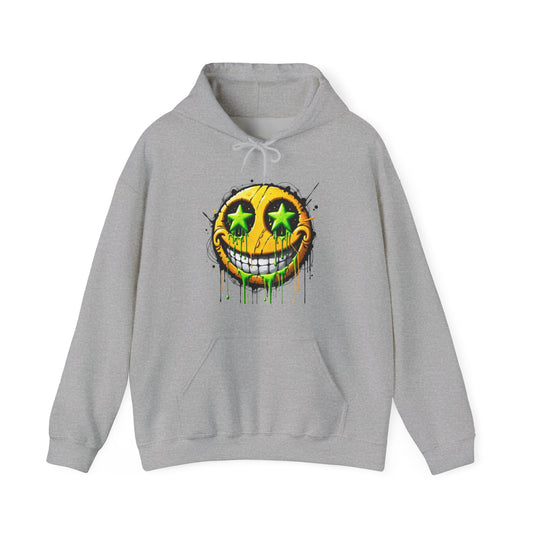 Creepy Neon Emoji #7 Unisex Heavy Sweatshirt Hoodie