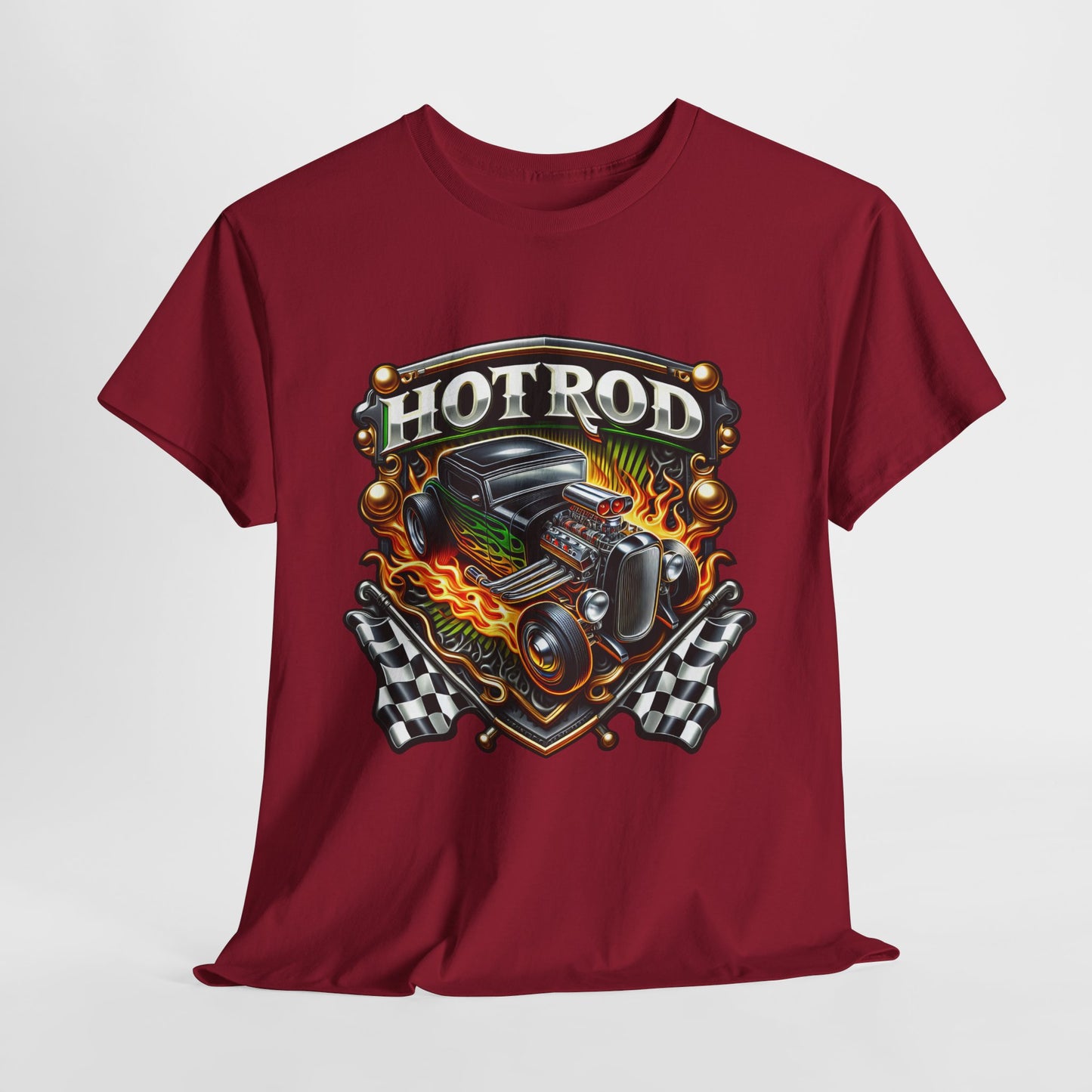 Hot Rod #12 Unisex Heavy Cotton Tee - 312tshirts 2