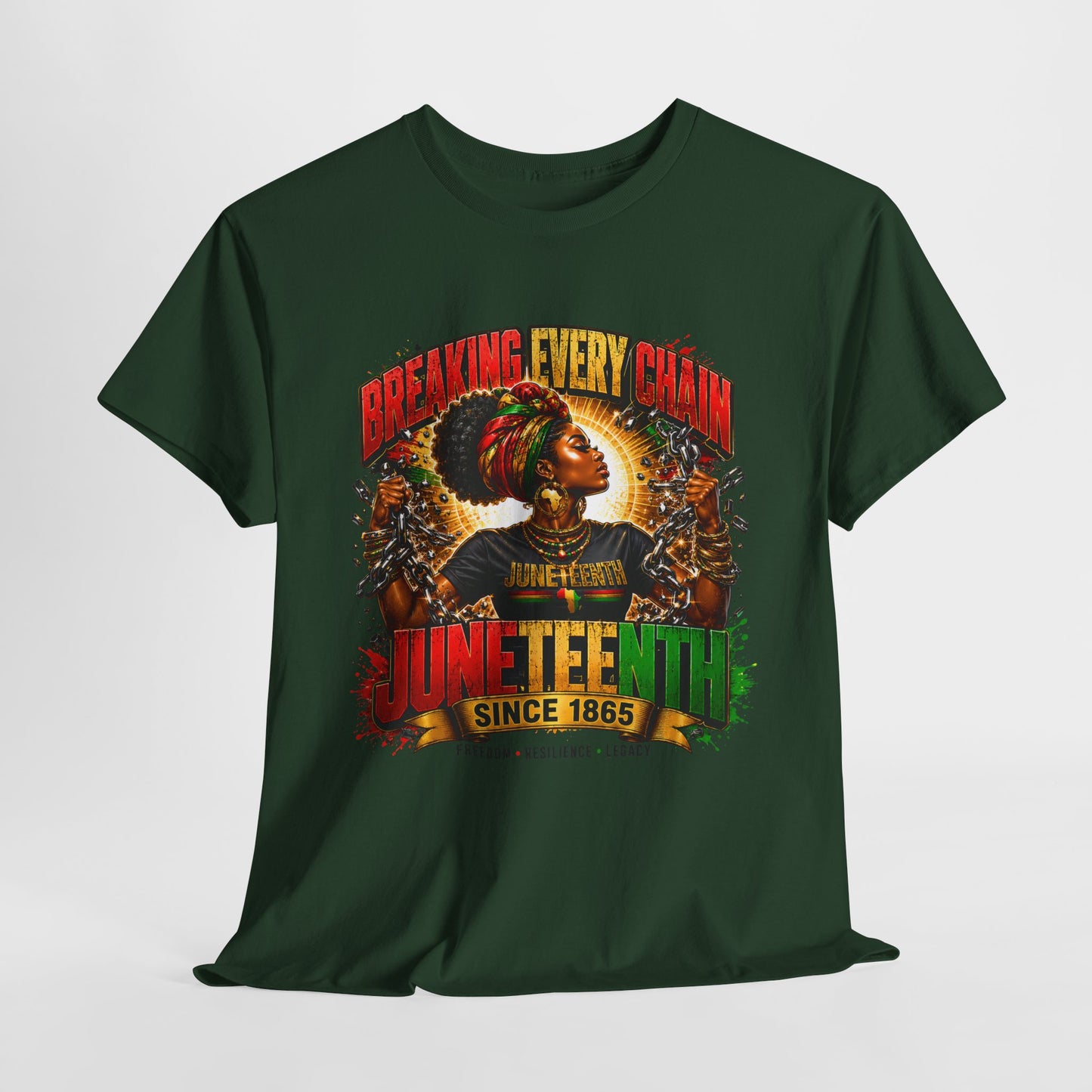 Juneteenth #15 Unisex Heavy Cotton Tee