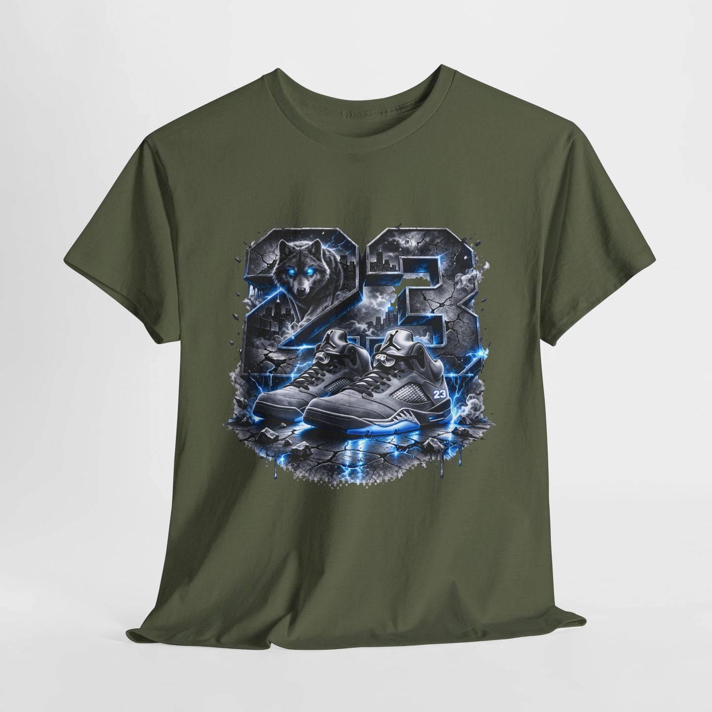 Basketball Sneaker #3 Unisex Heavy Cotton Tee