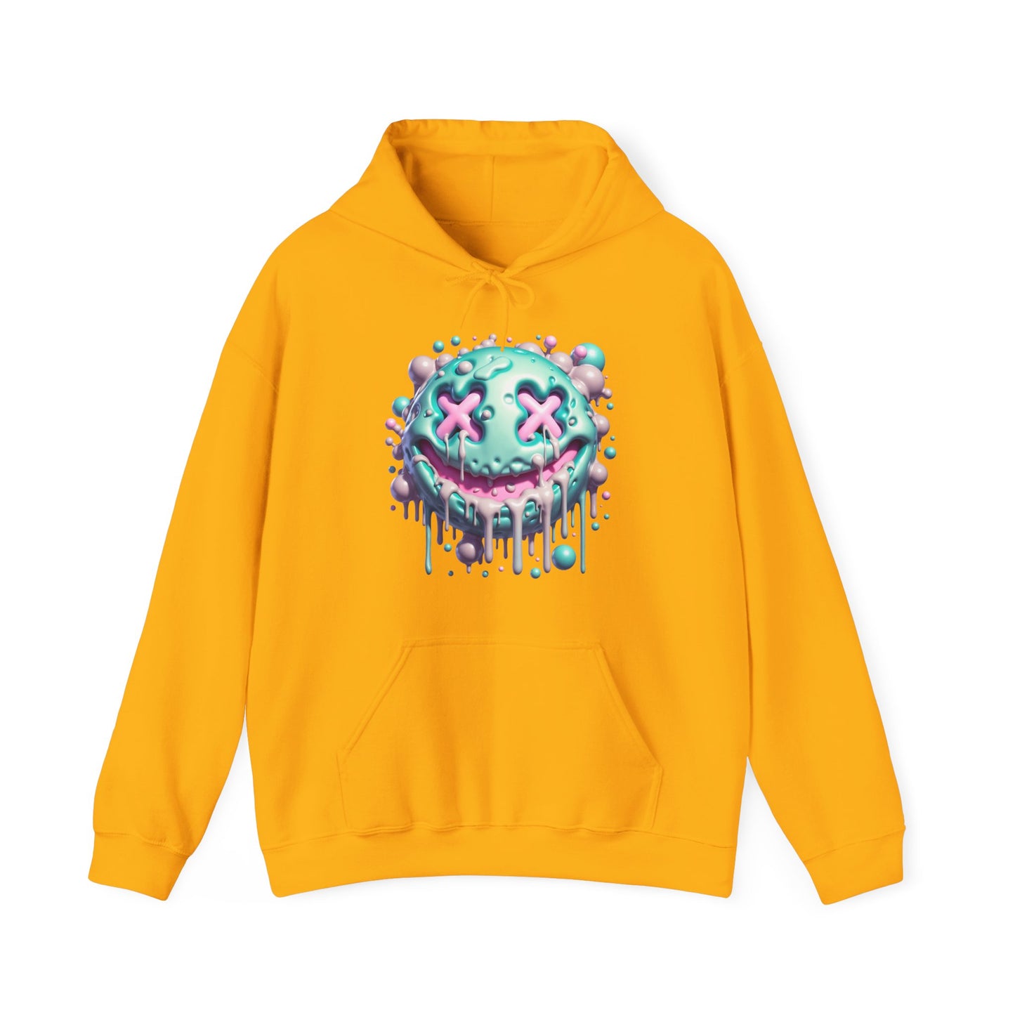 Creepy Neon Emoji #11 Unisex Heavy Sweatshirt Hoodie