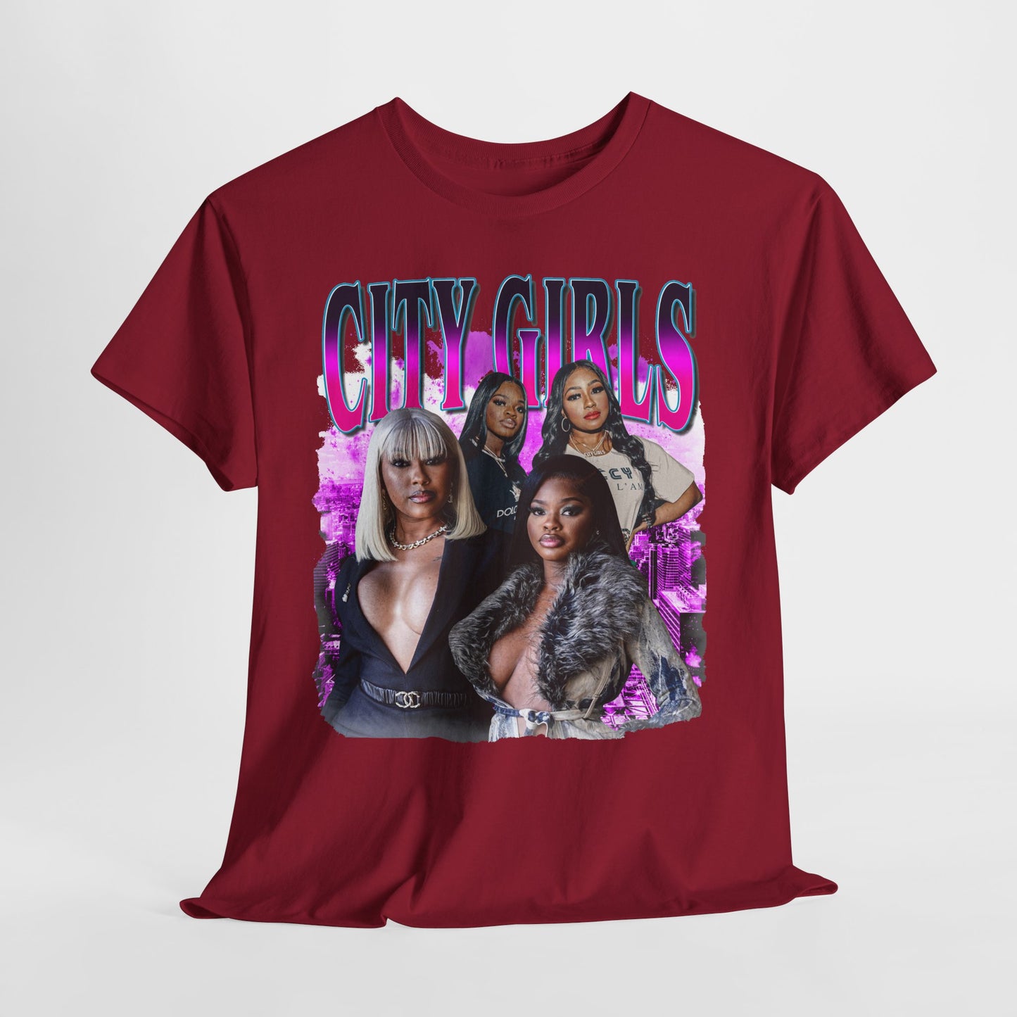 City Girls 2 Hip-Hop Unisex Heavy Cotton Tee - 312tshirts 2