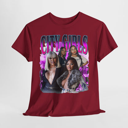 City Girls 2 Hip-Hop Unisex Heavy Cotton Tee - 312tshirts 2
