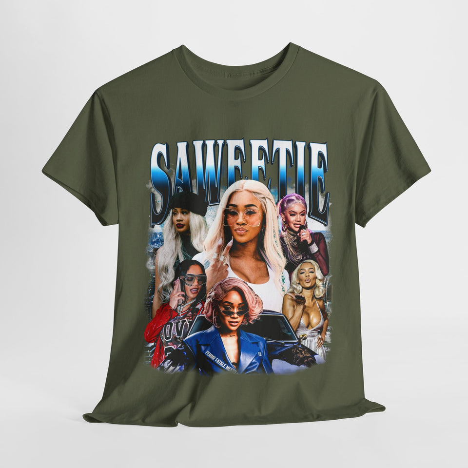 Saweetie Unisex Heavy Cotton Tee