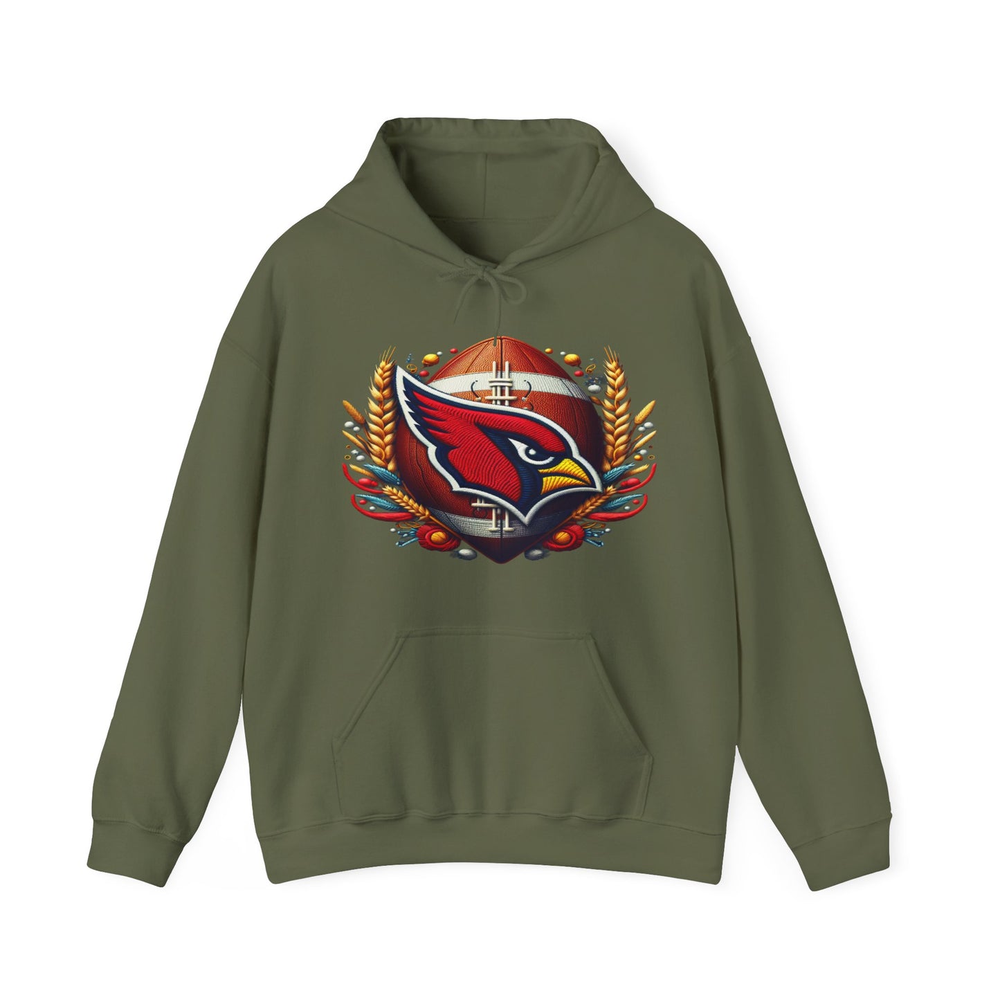 Sports Cardinals Football Logo #1 Unisex Heavy Sweatshirt Hoodie