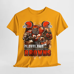 NFL Mascot Cleveland Unisex Heavy Cotton Tee