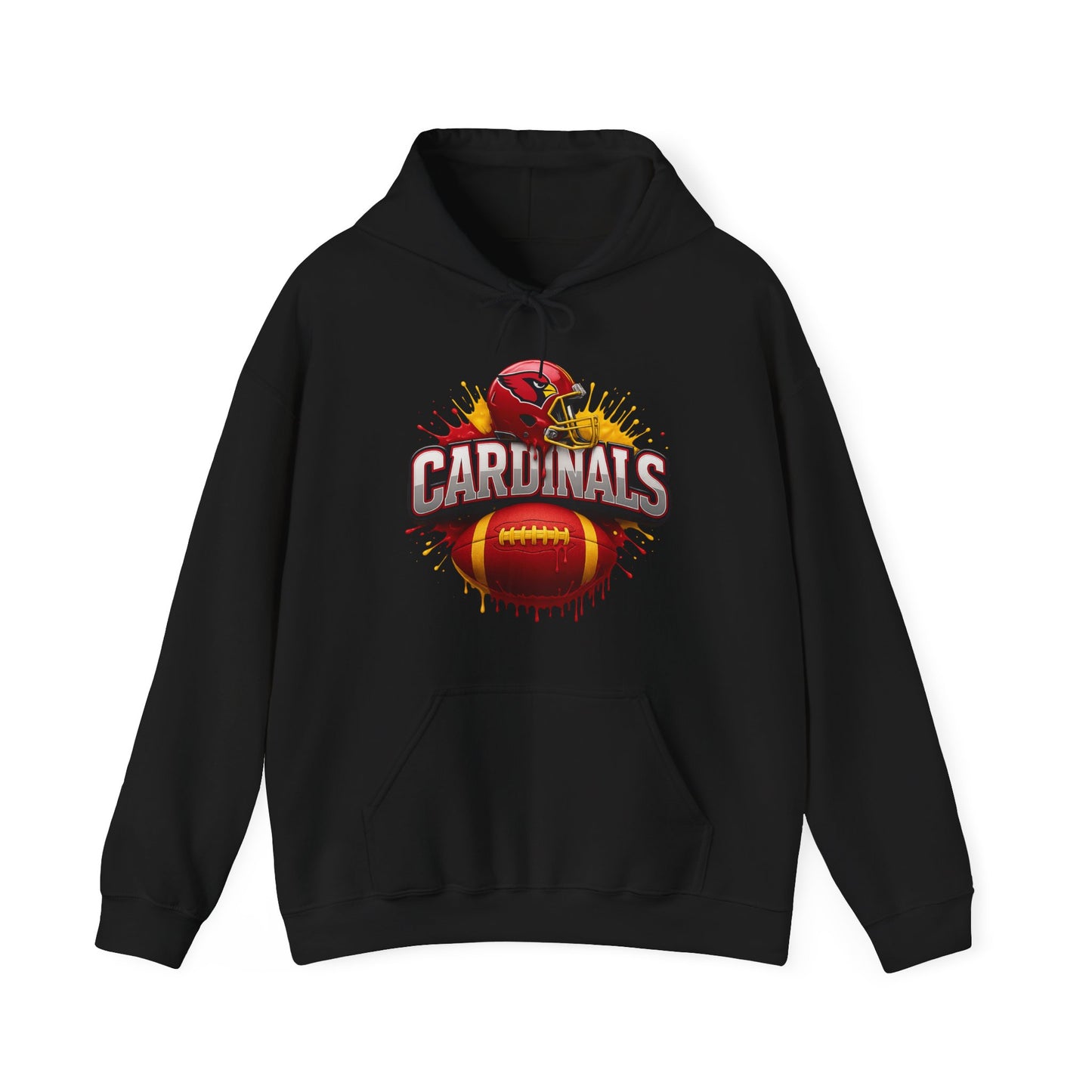 Sports Cardinals Football Logo #2 Unisex Heavy Sweatshirt Hoodie