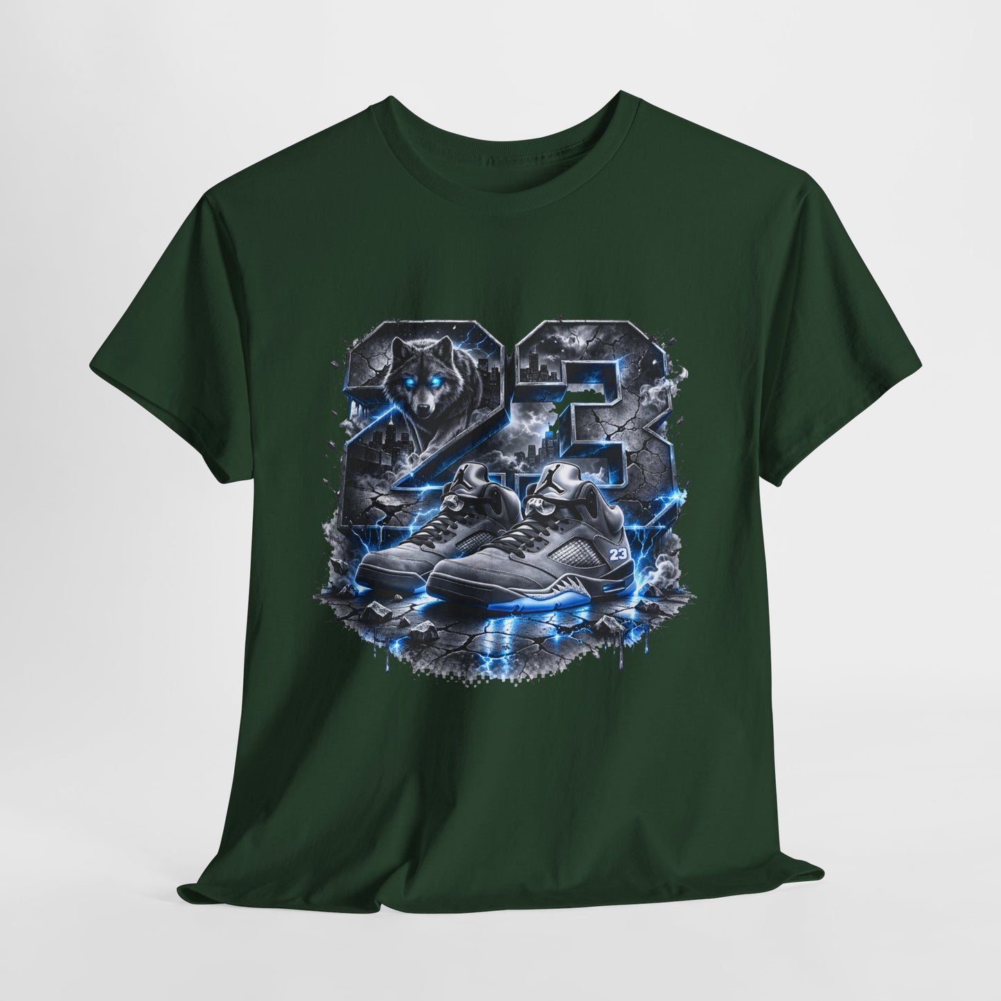 Basketball Sneaker #3 Unisex Heavy Cotton Tee