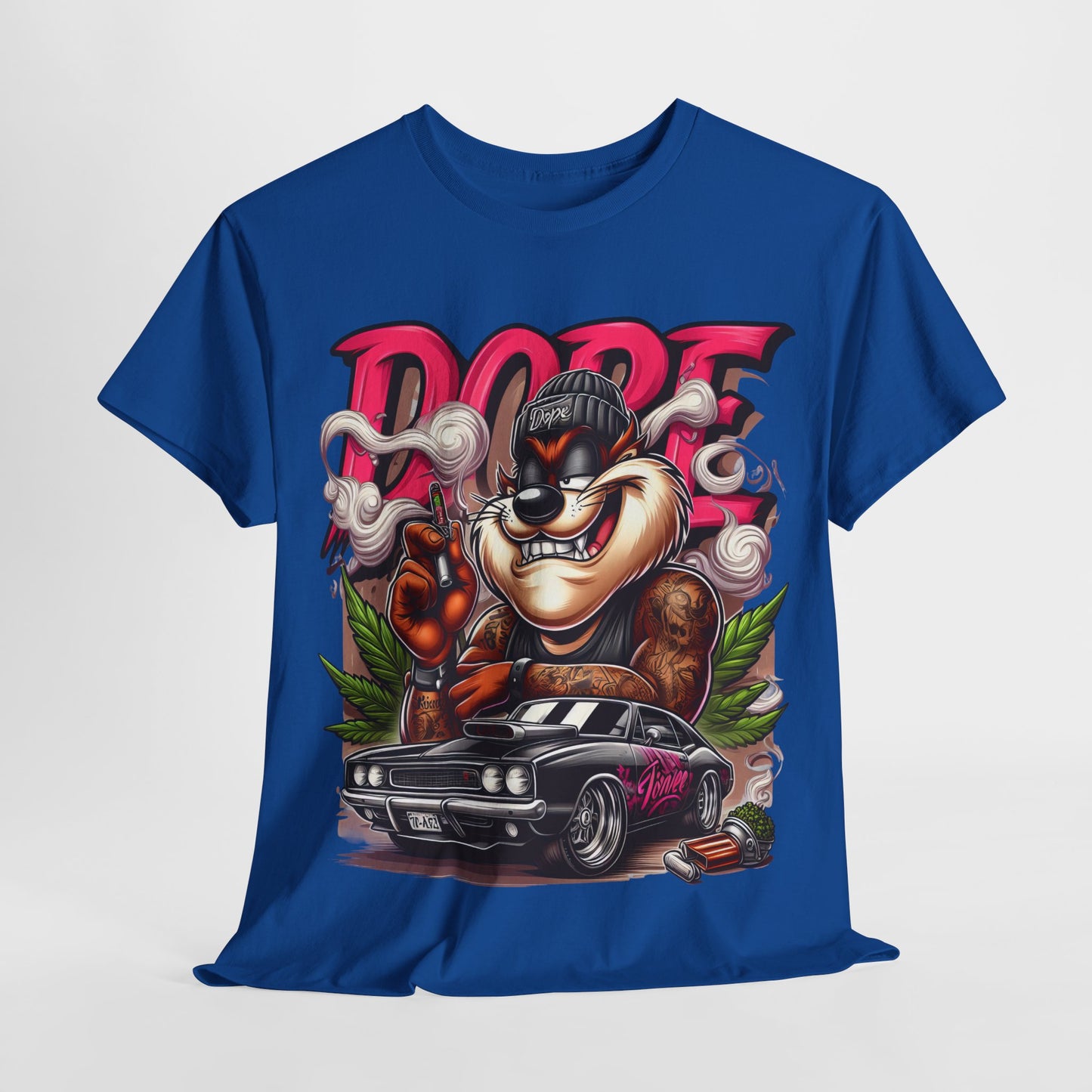 420 Dope Vibes Stoner Devil #1 Unisex Heavy Cotton Tee