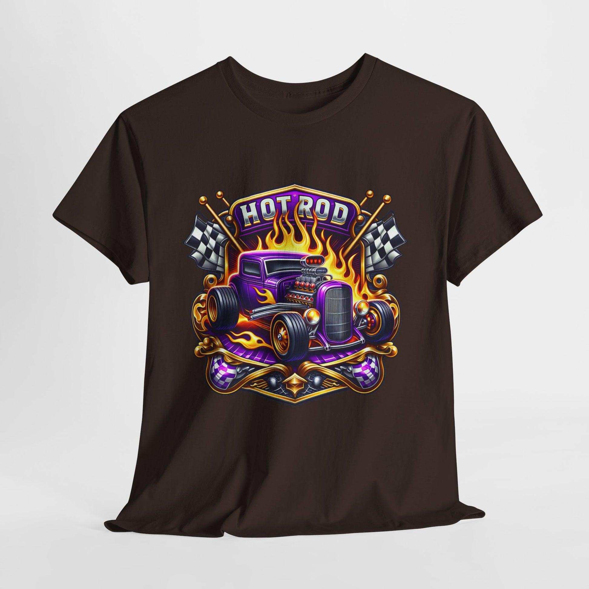 Hot Rod #8 Unisex Heavy Cotton Tee - 312tshirts 2