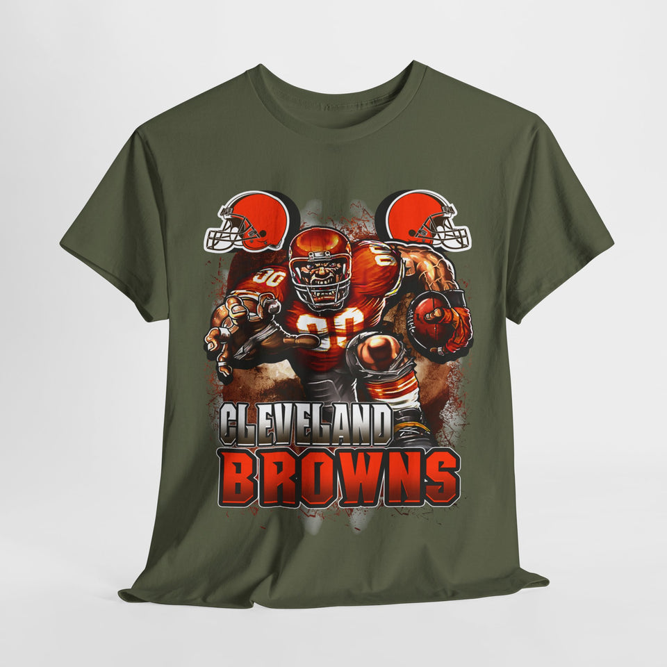 NFL Mascot Cleveland Unisex Heavy Cotton Tee