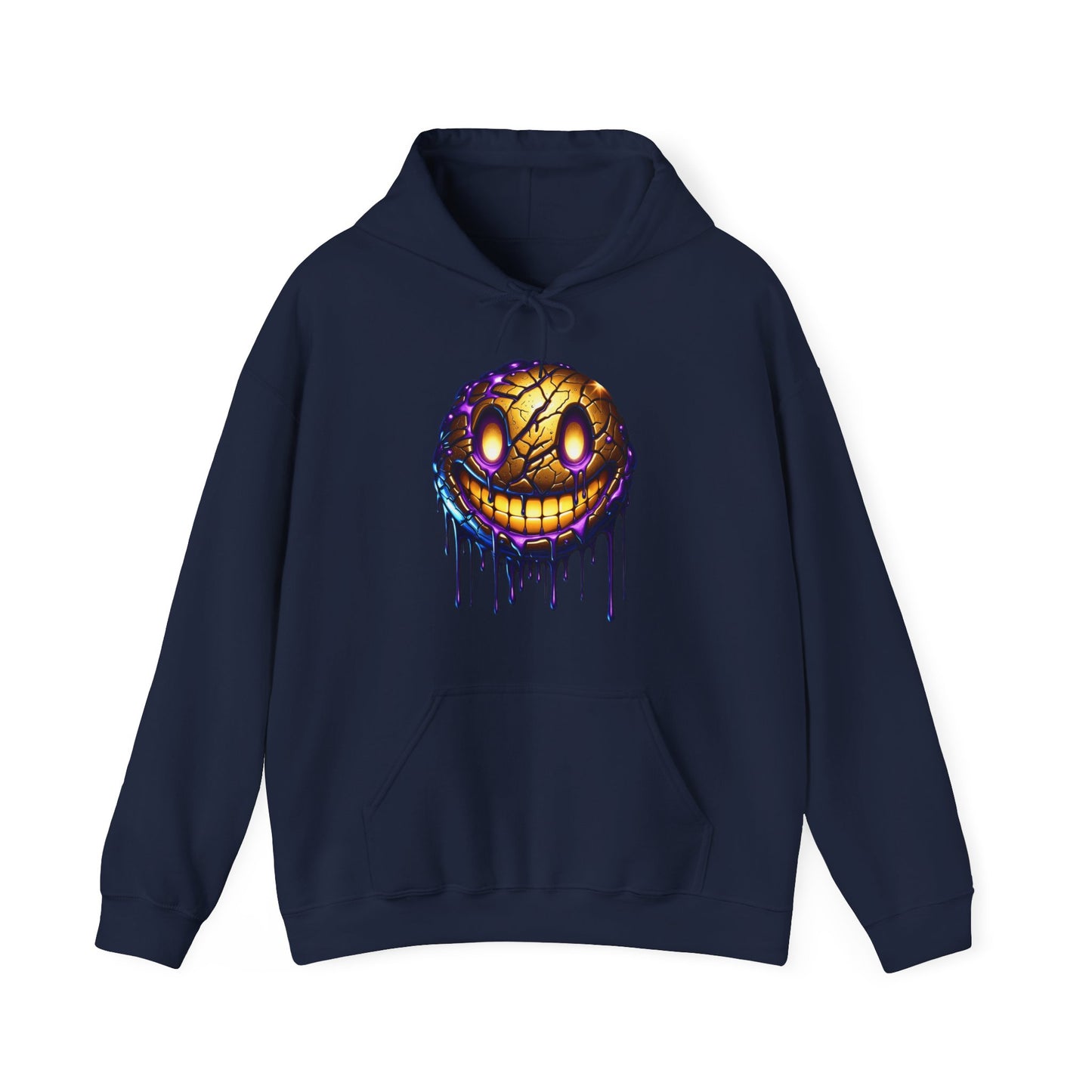 Creepy Neon Emoji #2 Unisex Heavy Sweatshirt Hoodie