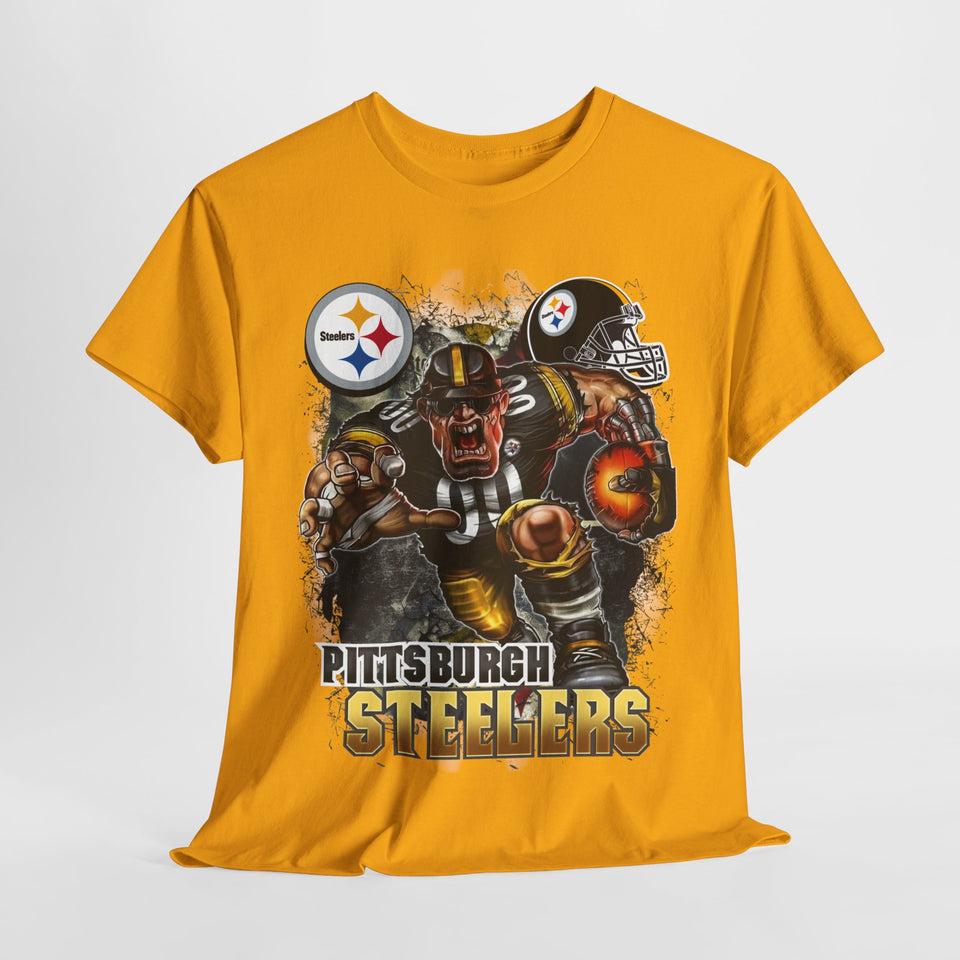 NFL Mascot Pittsburgh Unisex Heavy Cotton Tee