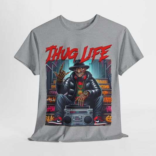Thug Life #6 Krueger Unisex Heavy Cotton Tee - 312tshirts 2