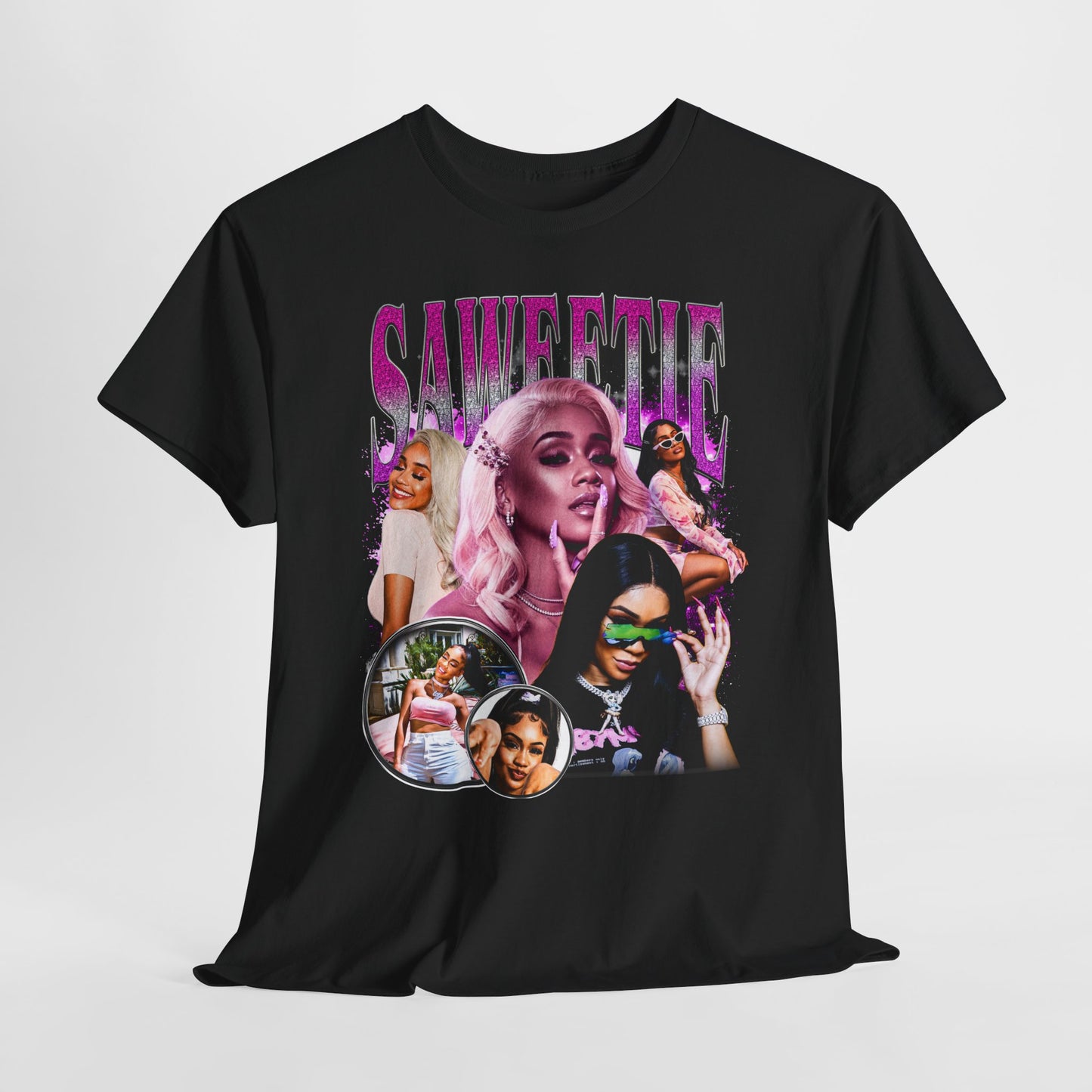 Saweetie 1 Hip-Hop Unisex Heavy Cotton Tee - 312tshirts 2