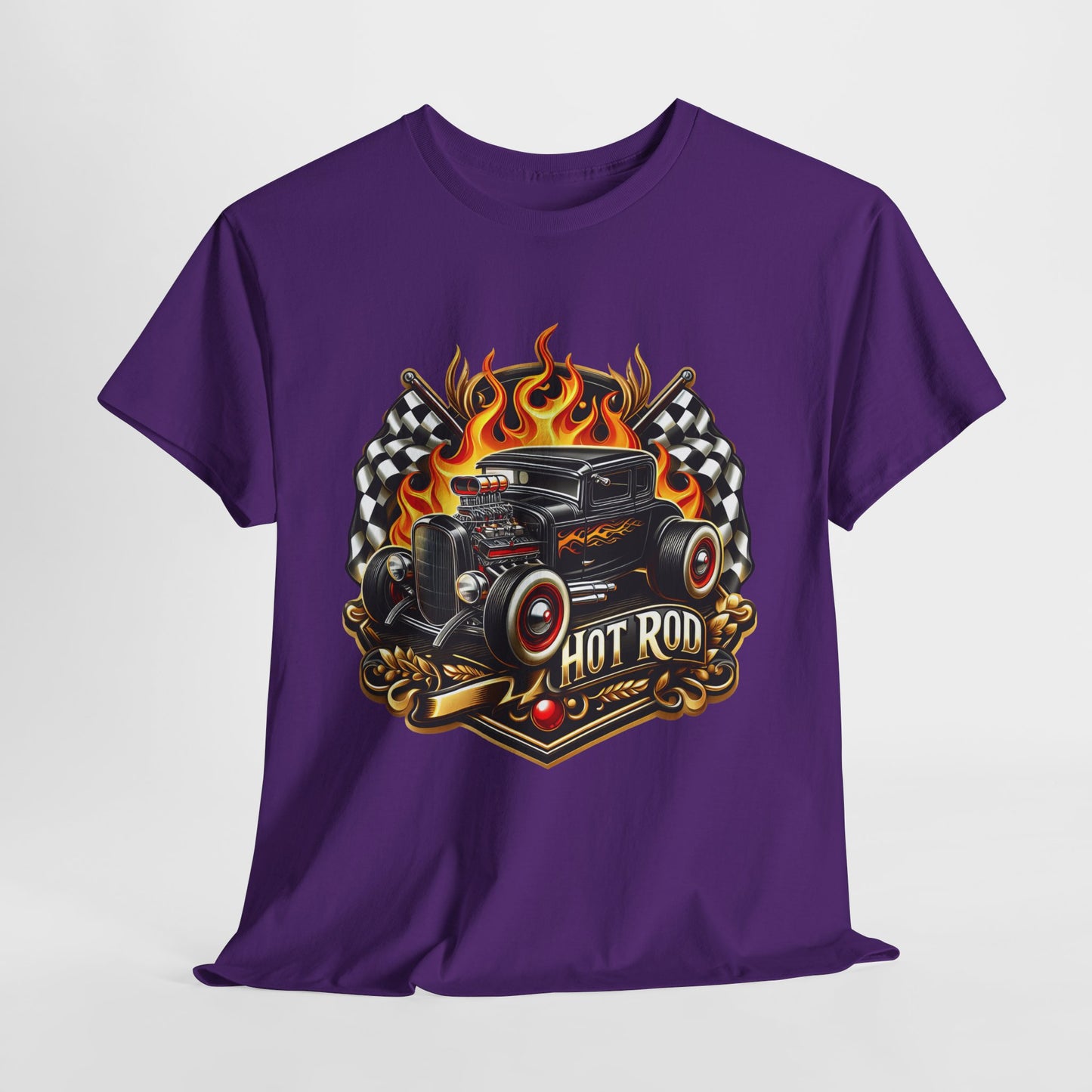 Hot Rod #7 Unisex Heavy Cotton Tee - 312tshirts 2