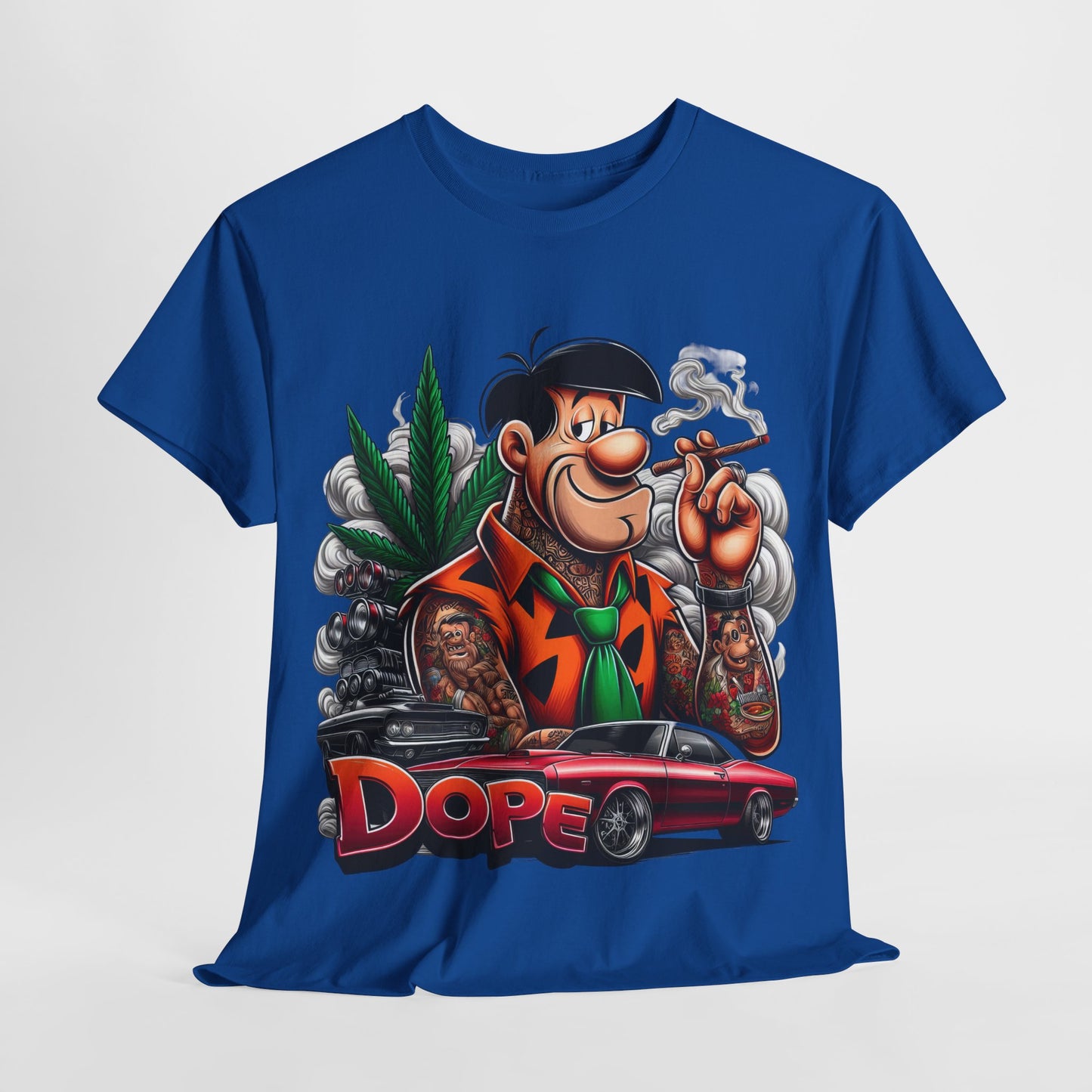 420 Dope Vibes Fred #2 Unisex Heavy Cotton Tee