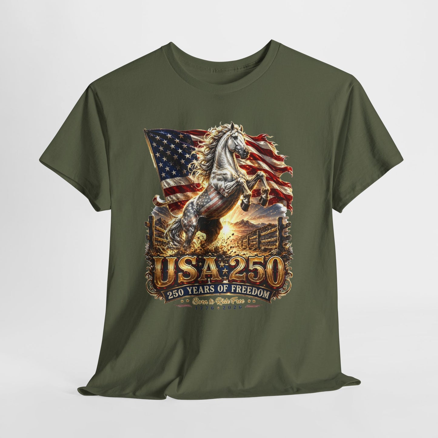 250 Years America #24 Unisex Heavy Cotton Tee