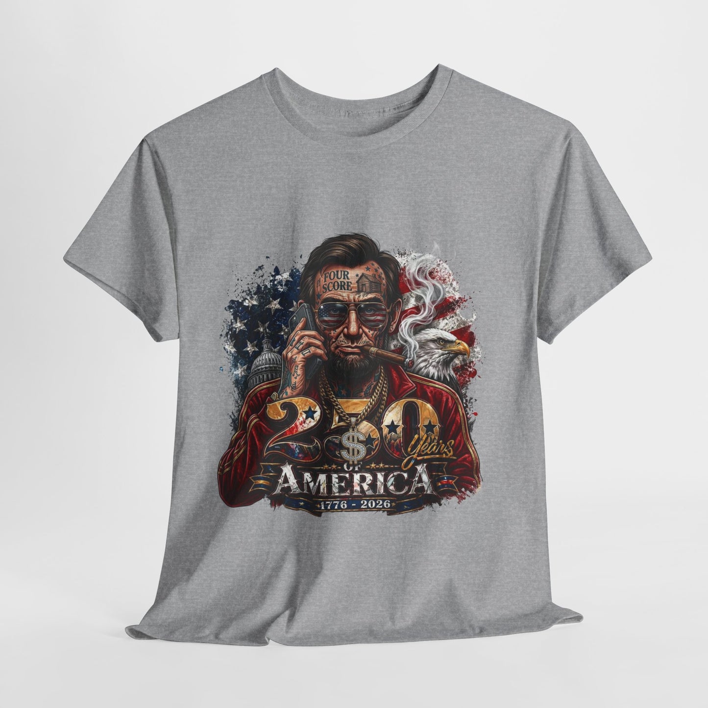 250 Years America #3 Unisex Heavy Cotton Tee