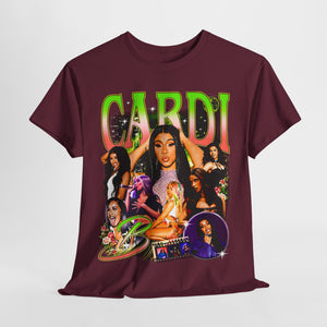 Cardi B Unisex Heavy Cotton Tee