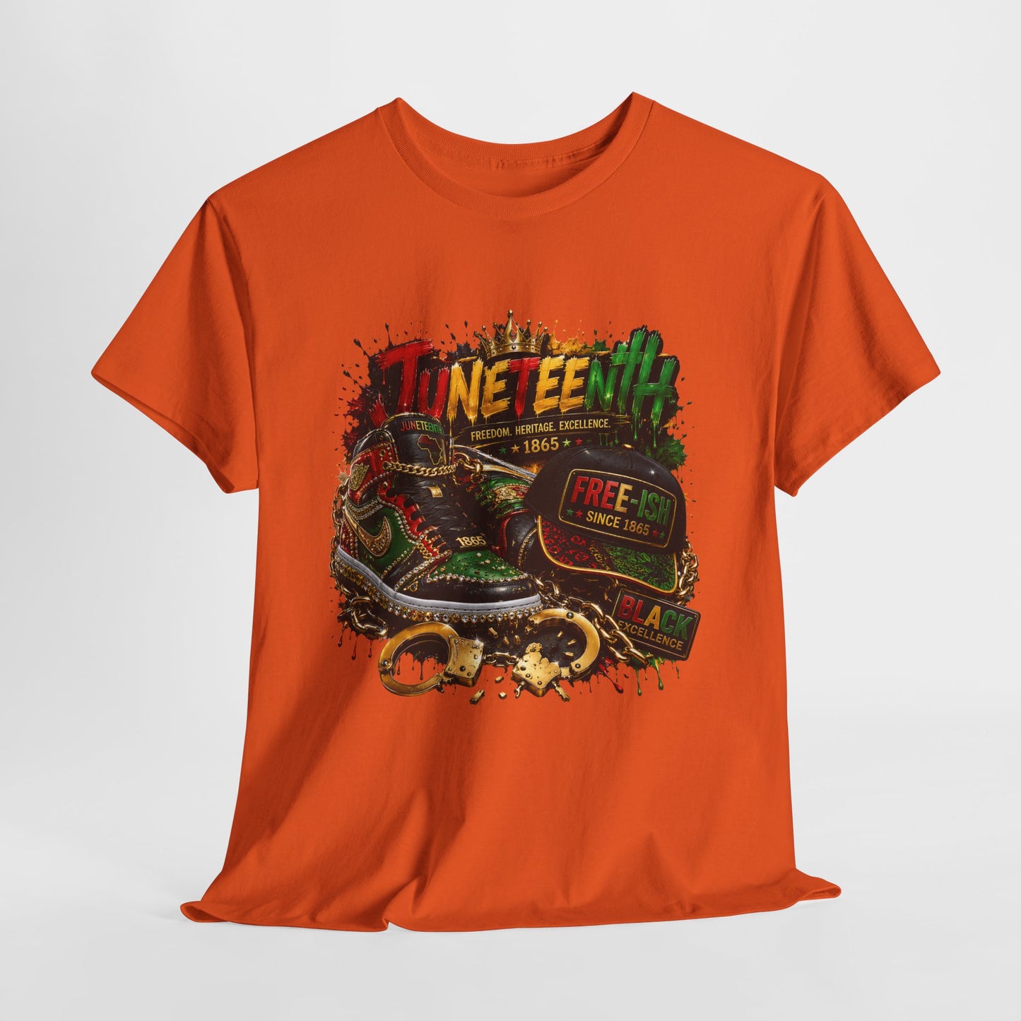Juneteenth #4 Unisex Heavy Cotton Tee