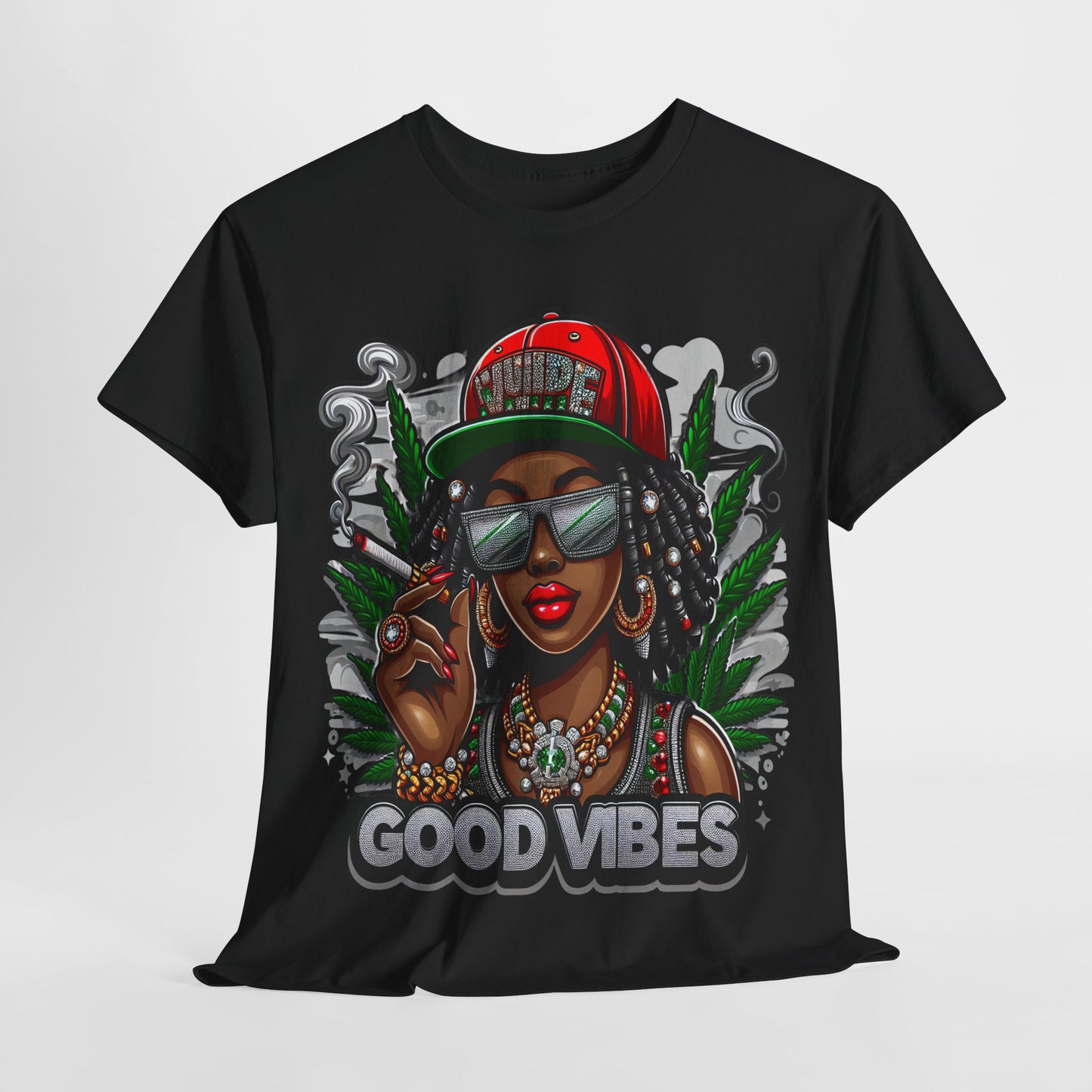 420 Good Vibes #2 Unisex Heavy Cotton Tee - 312tshirts 2